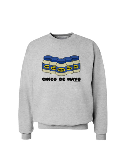 Cinco de Mayo - 5 Mayo Jars Sweatshirt by TooLoud-Sweatshirts-TooLoud-AshGray-Small-Davson Sales