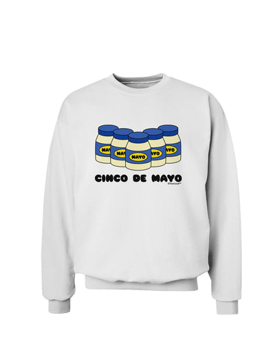 Cinco de Mayo - 5 Mayo Jars Sweatshirt by TooLoud-Sweatshirts-TooLoud-White-Small-Davson Sales