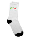 Cinco de Mayo Adult Crew Socks in Vibrant Mexican Flag Colors - Expertly Crafted by TooLoud-Socks-TooLoud-White-Ladies-4-6-Davson Sales