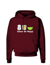 Cinco de Mayo Design - Salt Tequila Lime Dark Hoodie Sweatshirt by TooLoud-Hoodie-TooLoud-Maroon-Small-Davson Sales