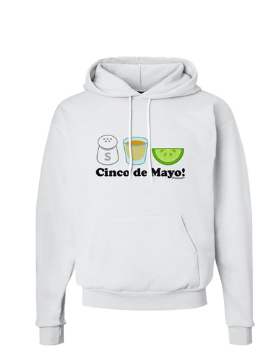 Cinco de Mayo Design - Salt Tequila Lime Hoodie Sweatshirt by TooLoud-Hoodie-TooLoud-White-Small-Davson Sales