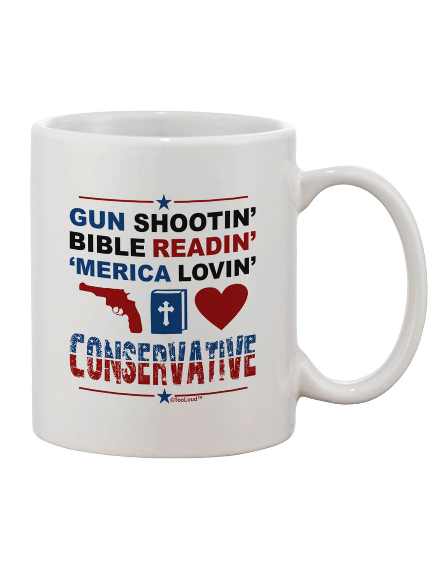 Classic Conservative Printed 11 oz Coffee Mug - TooLoud-11 OZ Coffee Mug-TooLoud-White-Davson Sales