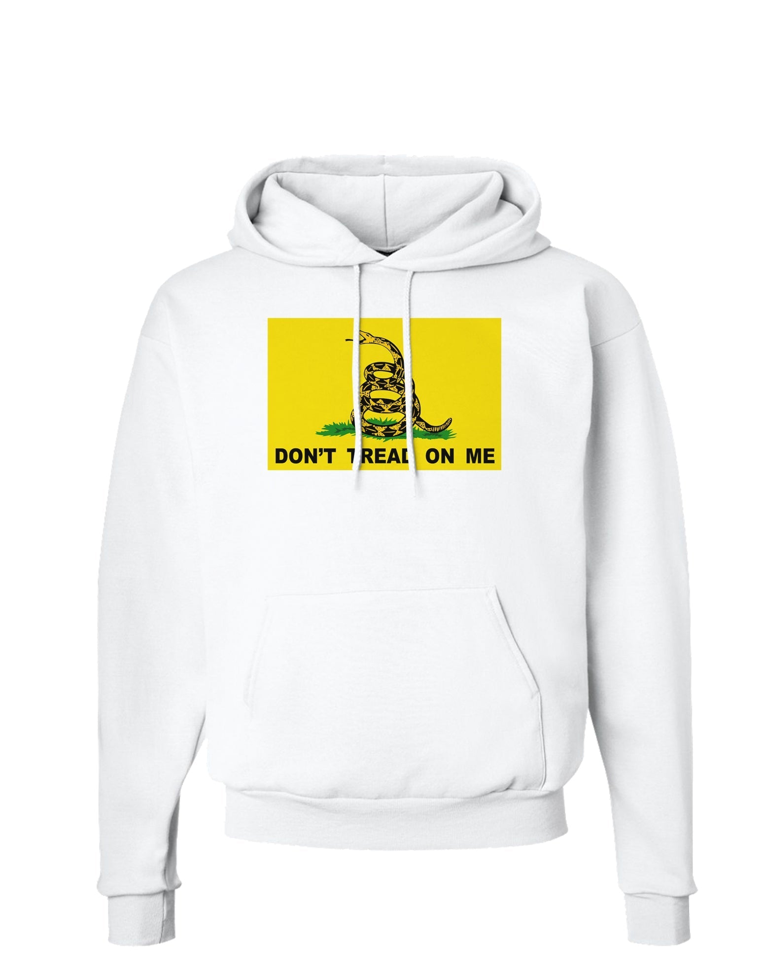Classic Gadsden Flag Don't Tread On Me Hoodie Sweatshirt-Hoodie-TooLoud-White-Small-Davson Sales
