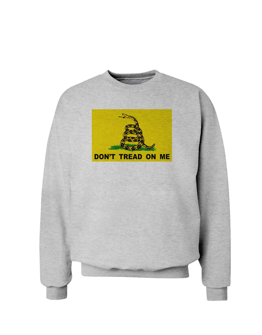 Classic Gadsden Flag Don't Tread On Me Sweatshirt-Sweatshirts-TooLoud-White-Small-Davson Sales