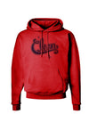 Clean Text Hoodie Sweatshirt-Hoodie-TooLoud-Red-Small-Davson Sales