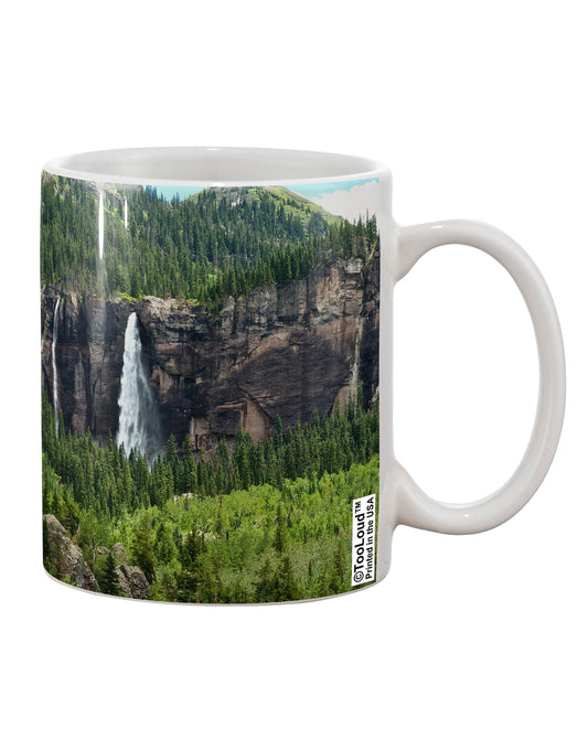 Cliffs Printed 11 oz Coffee Mug with Nature's Beauty - Expertly Crafted by TooLoud-11 OZ Coffee Mug-TooLoud-White-Davson Sales