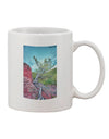 Cliffside Tree Printed 11 oz Coffee Mug - A Refined Drinkware Essential-11 OZ Coffee Mug-TooLoud-White-Davson Sales