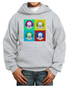 Clown Face Pop Art 2 Youth Hoodie Pullover Sweatshirt-Youth Hoodie-TooLoud-Ash-XS-Davson Sales