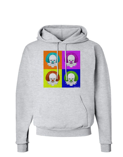 Clown Face Pop Art Hoodie Sweatshirt-Hoodie-TooLoud-AshGray-Small-Davson Sales