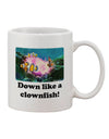 Clownfish-Inspired 11 oz Coffee Mug - Perfect for Beverage Enthusiasts - TooLoud-11 OZ Coffee Mug-TooLoud-White-Davson Sales