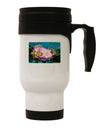 Clownfish Watercolor Stainless Steel 14oz Travel Mug-Travel Mugs-TooLoud-White-Davson Sales