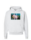 Clownfish Watercolor Text Hoodie Sweatshirt-Hoodie-TooLoud-White-Small-Davson Sales