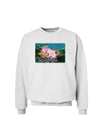 Clownfish Watercolor Text Sweatshirt-Sweatshirts-TooLoud-White-Small-Davson Sales