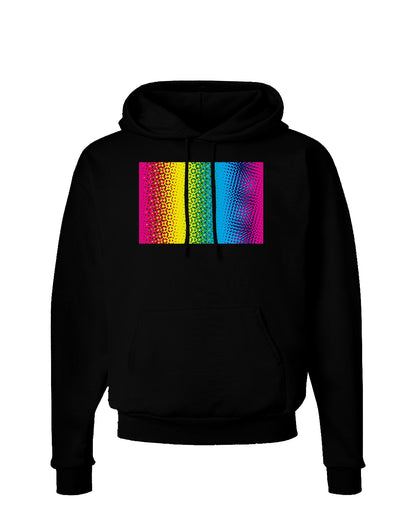 CMY Graphic Rainbow Dark Hoodie Sweatshirt-Hoodie-TooLoud-Black-Small-Davson Sales