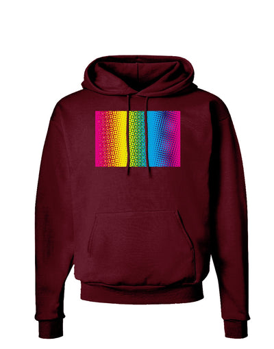 CMY Graphic Rainbow Dark Hoodie Sweatshirt-Hoodie-TooLoud-Maroon-Small-Davson Sales