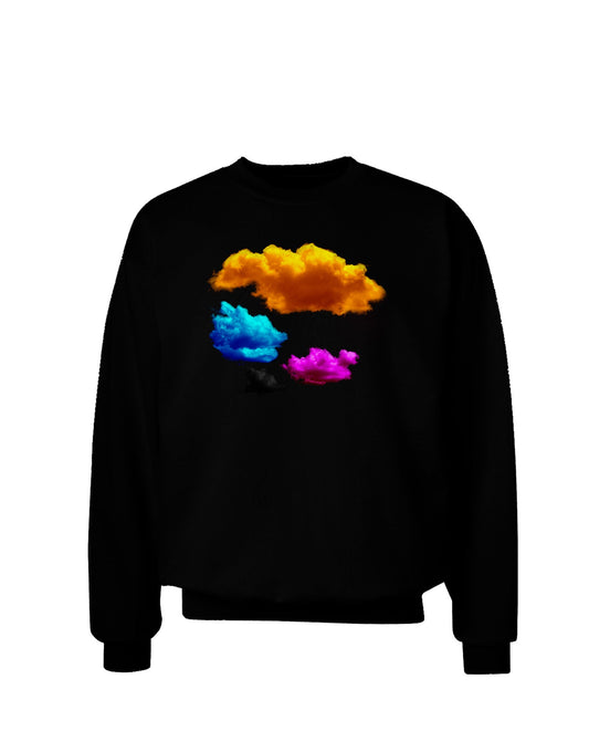 CMYK Clouds Adult Dark Sweatshirt-Sweatshirts-TooLoud-Black-Small-Davson Sales