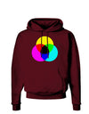 CMYK Color Model Dark Hoodie Sweatshirt by TooLoud-Hoodie-TooLoud-Maroon-Small-Davson Sales