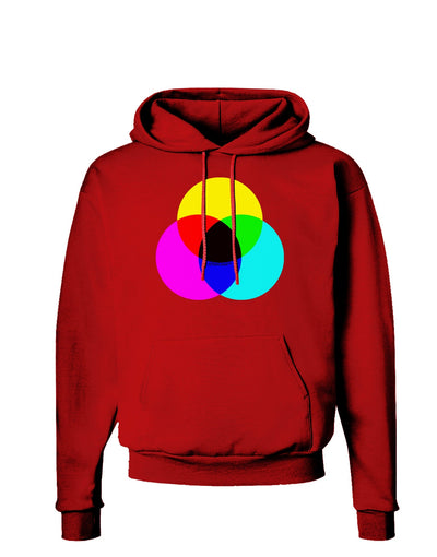 CMYK Color Model Dark Hoodie Sweatshirt by TooLoud-Hoodie-TooLoud-Red-Small-Davson Sales