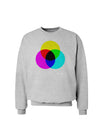 CMYK Color Model Sweatshirt by TooLoud-Sweatshirts-TooLoud-AshGray-Small-Davson Sales