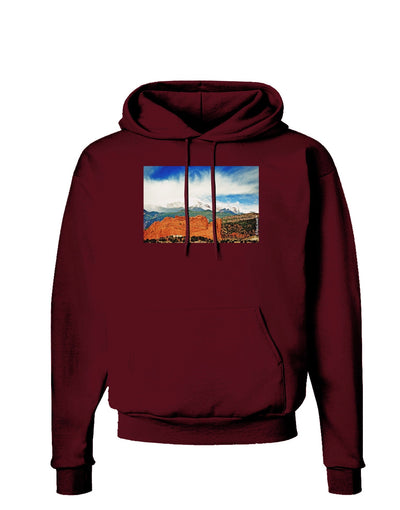 CO Beautiful View Dark Hoodie Sweatshirt-Hoodie-TooLoud-Maroon-Small-Davson Sales