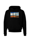 CO Beautiful View Text Dark Hoodie Sweatshirt-Hoodie-TooLoud-Black-Small-Davson Sales