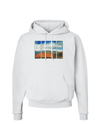 CO Beautiful View Text Hoodie Sweatshirt-Hoodie-TooLoud-White-Small-Davson Sales