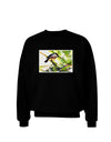 CO Chickadee Watercolor Adult Dark Sweatshirt-Sweatshirts-TooLoud-Black-Small-Davson Sales