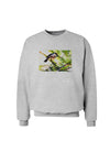 CO Chickadee Watercolor Sweatshirt-Sweatshirts-TooLoud-AshGray-Small-Davson Sales