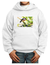 CO Chickadee Watercolor Youth Hoodie Pullover Sweatshirt-Youth Hoodie-TooLoud-White-XS-Davson Sales