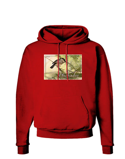 CO Chickadee with Text Dark Hoodie Sweatshirt-Hoodie-TooLoud-Red-Small-Davson Sales