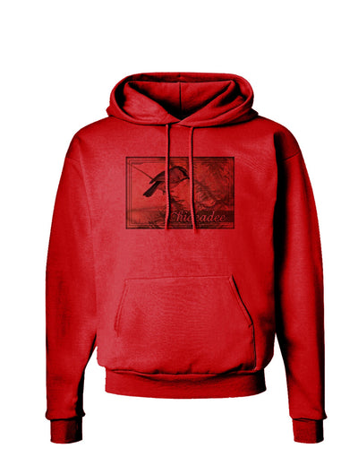 CO Chickadee with Text Hoodie Sweatshirt-Hoodie-TooLoud-Red-Small-Davson Sales