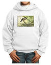 CO Chickadee with Text Youth Hoodie Pullover Sweatshirt-Youth Hoodie-TooLoud-White-XS-Davson Sales