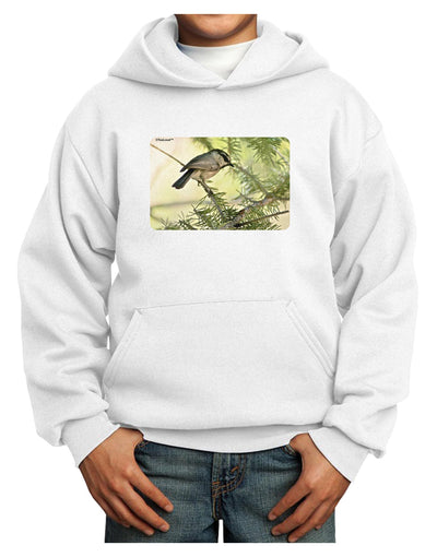 CO Chickadee Youth Hoodie Pullover Sweatshirt-Youth Hoodie-TooLoud-White-XS-Davson Sales