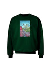 CO Cliffside Tree Adult Dark Sweatshirt-Sweatshirts-TooLoud-Deep-Forest-Green-Small-Davson Sales