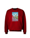 CO Cliffside Tree Adult Dark Sweatshirt-Sweatshirts-TooLoud-Deep-Red-Small-Davson Sales