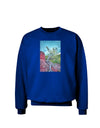 CO Cliffside Tree Adult Dark Sweatshirt-Sweatshirts-TooLoud-Deep-Royal-Blue-Small-Davson Sales