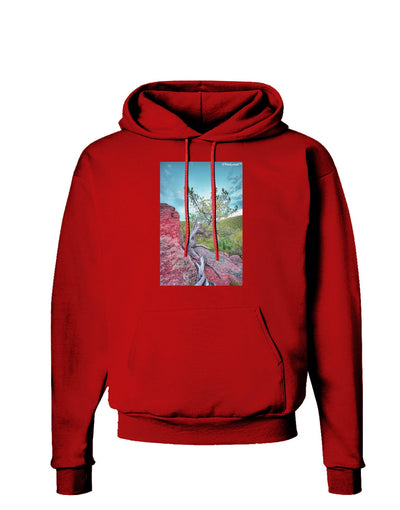 CO Cliffside Tree Dark Hoodie Sweatshirt-Hoodie-TooLoud-Red-Small-Davson Sales