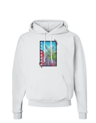 CO Cliffside Tree Text Hoodie Sweatshirt-Hoodie-TooLoud-White-Small-Davson Sales