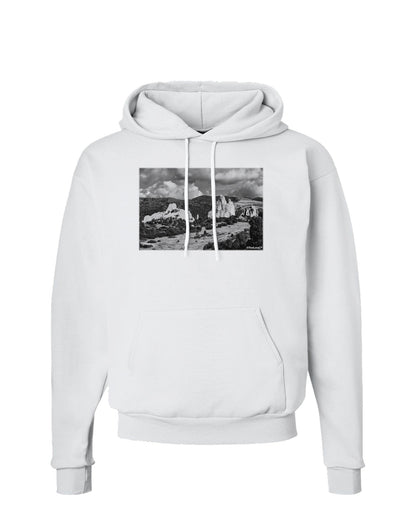 CO Mountain Forest Scene Hoodie Sweatshirt-Hoodie-TooLoud-White-Small-Davson Sales