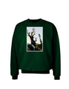 CO Mountain Scenery Watercolor Adult Dark Sweatshirt-Sweatshirts-TooLoud-Deep-Forest-Green-Small-Davson Sales