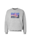 CO Rainbow Sunset Watercolor Text Sweatshirt-Sweatshirts-TooLoud-AshGray-Small-Davson Sales