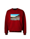 CO Rockies View Adult Dark Sweatshirt-Sweatshirts-TooLoud-Deep-Red-Small-Davson Sales