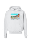 CO Rockies View Watercolor Hoodie Sweatshirt-Hoodie-TooLoud-White-Small-Davson Sales