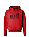 CO Rockies View with Text Hoodie Sweatshirt-Hoodie-TooLoud-Red-Small-Davson Sales