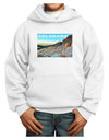 CO Rockies View with Text Youth Hoodie Pullover Sweatshirt-Youth Hoodie-TooLoud-White-XS-Davson Sales