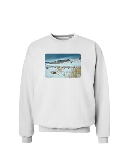 CO Snow Scene Sweatshirt-Sweatshirts-TooLoud-White-Small-Davson Sales