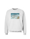 CO Snow Scene Text Sweatshirt-Sweatshirts-TooLoud-White-Small-Davson Sales