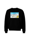 CO Snow Scene Watercolor Adult Dark Sweatshirt-Sweatshirts-TooLoud-Black-Small-Davson Sales