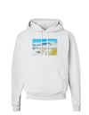 CO Snow Scene Watercolor Hoodie Sweatshirt-Hoodie-TooLoud-White-Small-Davson Sales