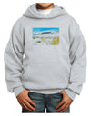 CO Snow Scene Watercolor Youth Hoodie Pullover Sweatshirt-Youth Hoodie-TooLoud-Ash-XS-Davson Sales